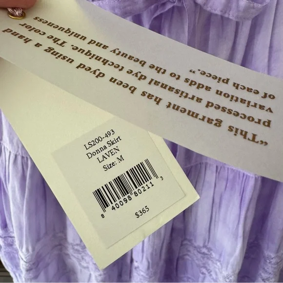 NWT LoveShackFancy Donna Skirt - Medium - Picture 15 of 17